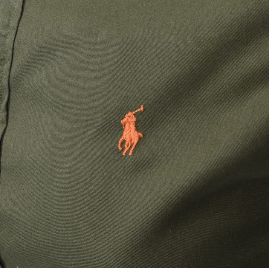 Alternative Image for ProductRalph Lauren Chino Long Sleeved Shirt Khaki3